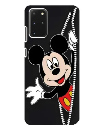 Чехол для Samsung Galaxy S20 Plus с картинкой «Микки раздвигает стены»
