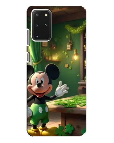 Чехол для Samsung Galaxy S20 Plus с картинкой «Микки в мастерской»