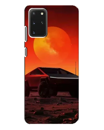 Чехол для Samsung Galaxy S20 Plus с картинкой «Cybertruck на Марсе»