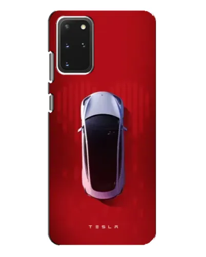 Чехол для Samsung Galaxy S20 Plus с картинкой «Tesla Top View»