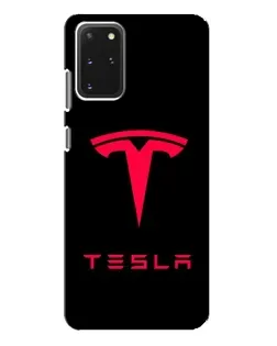 Чехол для Samsung Galaxy S20 Plus с картинкой «Tesla Red Logo»