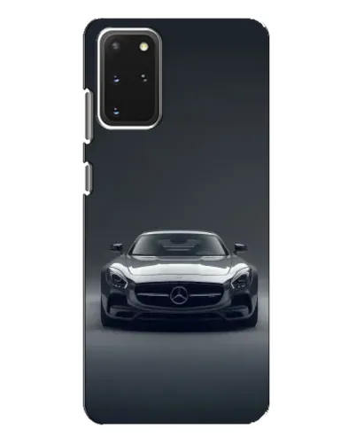 Чехол для Samsung Galaxy S20 Plus с картинкой «Mercedes на черном»