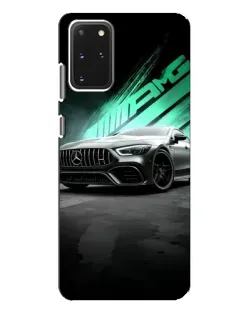 Чехол для Samsung Galaxy S20 Plus с картинкой «Темный Mercedes AMG»
