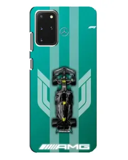 Чехол для Samsung Galaxy S20 Plus с картинкой «Mercedes AMG Petronas»