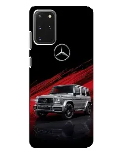 Чехол для Samsung Galaxy S20 Plus с картинкой «Mercedes G-Class красный»