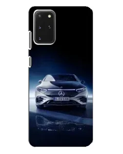 Чехол для Samsung Galaxy S20 Plus с картинкой «Ночной Mercedes EQ»