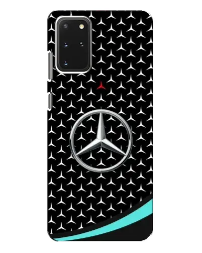 Чехол для Samsung Galaxy S20 Plus с картинкой «Mercedes — бирюзовый акцент»