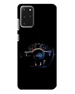 Чехол для Samsung Galaxy S20 Plus с картинкой «Салон Audi — руль» Чехол для Samsung Galaxy S20 Plus с картинкой «Салон Audi — руль»