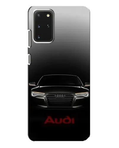 Чехол для Samsung Galaxy S20 Plus с картинкой «Audi — градиентный контур»