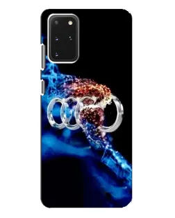 Чехол для Samsung Galaxy S20 Plus с картинкой «Энергия лого Audi» Чехол для Samsung Galaxy S20 Plus с картинкой «Энергия лого Audi»