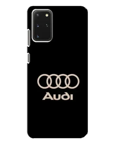Чехол для Samsung Galaxy S20 Plus с картинкой «Audi — золотой логотип»
