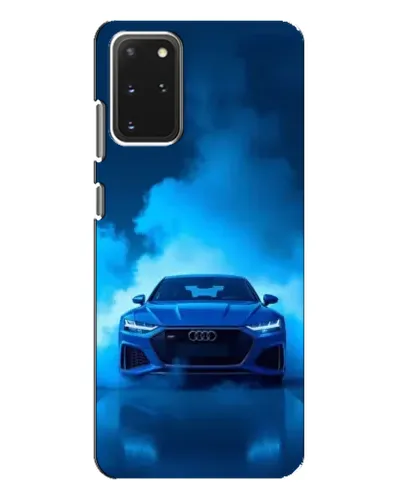 Чехол для Samsung Galaxy S20 Plus с картинкой «Audi — голубая энергия»