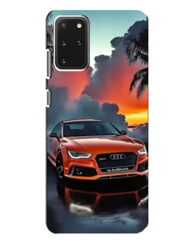 Чехол для Samsung Galaxy S20 Plus с картинкой «Audi — закат»