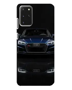 Чехол для Samsung Galaxy S20 Plus с картинкой «Audi — ночное отражение» Чехол для Samsung Galaxy S20 Plus с картинкой «Audi — ночное отражение»