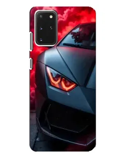 Чехол для Samsung Galaxy S20 Plus с картинкой «Lamborghini красное сияние»