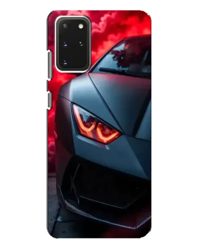 Чехол для Samsung Galaxy S20 Plus с картинкой «Lamborghini красное сияние»