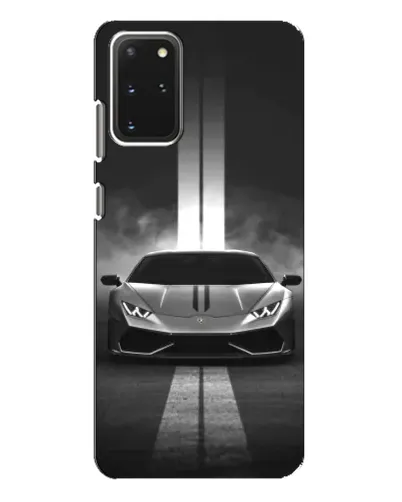 Чехол для Samsung Galaxy S20 Plus с картинкой «Lamborghini симметрия дорог»