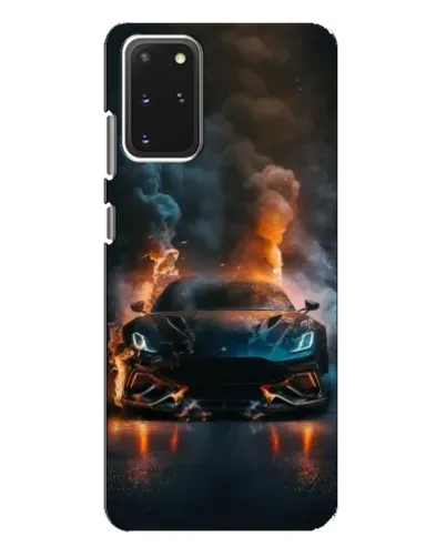 Чехол для Samsung Galaxy S20 Plus с картинкой «Lamborghini дымная эстетика»
