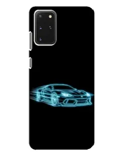 Чехол для Samsung Galaxy S20 Plus с картинкой «Неоновый контур Lamborghini» Чехол для Samsung Galaxy S20 Plus с картинкой «Неоновый контур Lamborghini»