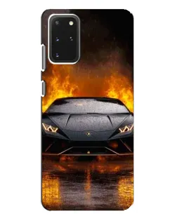 Чехол для Samsung Galaxy S20 Plus с картинкой «Lamborghini в огне» Чехол для Samsung Galaxy S20 Plus с картинкой «Lamborghini в огне»