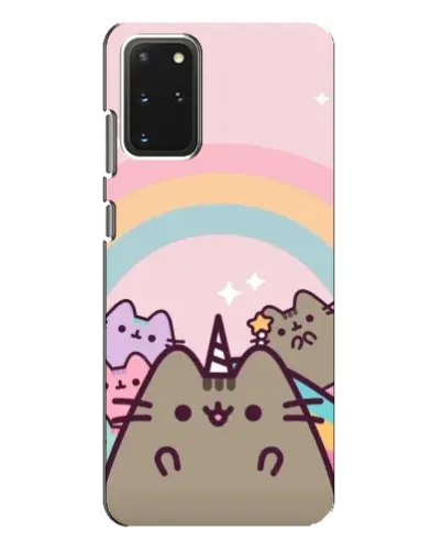 Чехол для Samsung Galaxy S20 Plus с картинкой «Единорог Pusheen»