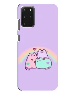 Чехол для Samsung Galaxy S20 Plus с картинкой «Радужные Пушины»