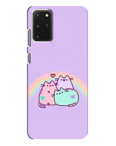 Чехол для Samsung Galaxy S20 Plus с картинкой «Радужные Пушины»