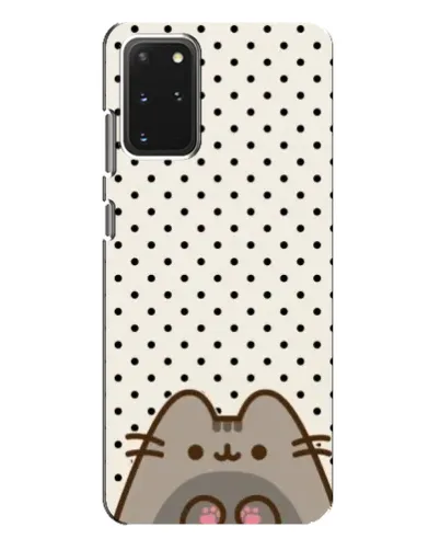 Чехол для Samsung Galaxy S20 Plus с картинкой «Пушин в горошек»