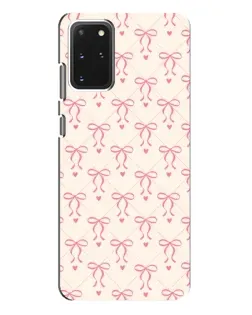 Чехол для Samsung Galaxy S20 Plus с картинкой «Розовые бантики Coquette»