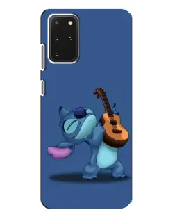 Чехол для Samsung Galaxy S20 Plus с картинкой «Стич с укулеле»