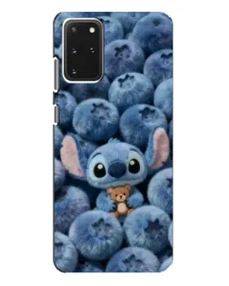 Чехол для Samsung Galaxy S20 Plus с картинкой «Стич и голубика»
