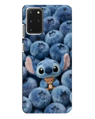 Чехол для Samsung Galaxy S20 Plus с картинкой «Стич и голубика»