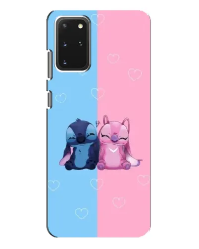 Чехол для Samsung Galaxy S20 Plus с картинкой «Stitch и Angel Love»