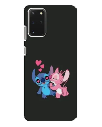 Чехол для Samsung Galaxy S20 Plus с картинкой «Анжел целует Стича»