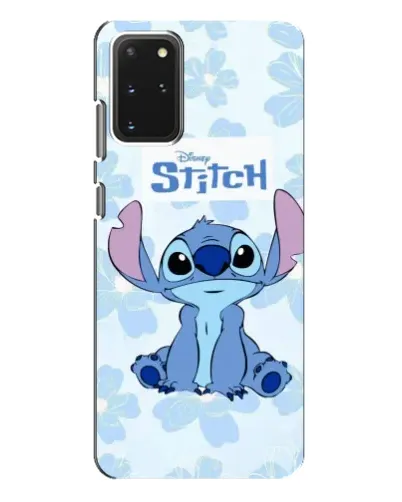 Чехол для Samsung Galaxy S20 Plus с картинкой «Stitch среди цветов»