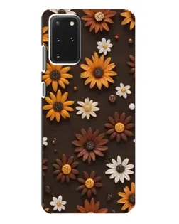 Чехол для Samsung Galaxy S20 Plus с картинкой «Узор из маленьких подсолнухов» Чехол для Samsung Galaxy S20 Plus с картинкой «Узор из маленьких подсолнухов»