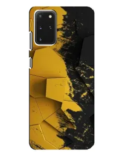 Чехол для Samsung Galaxy S20 Plus с картинкой «Золотые осколки геометрии»