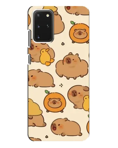 Чехол для Samsung Galaxy S20 Plus с картинкой «Капибары с апельсинами» Чехол для Samsung Galaxy S20 Plus с картинкой «Капибары с апельсинами»
