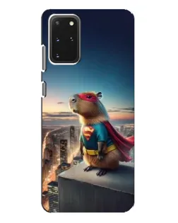 Чехол для Samsung Galaxy S20 Plus с картинкой «Капи-мен супергерой»