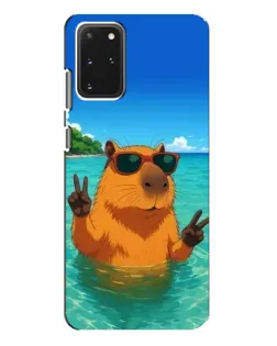 Чехол для Samsung Galaxy S20 Plus с картинкой «Морская капибара»