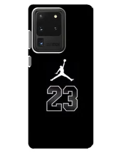 Чехол для Samsung Galaxy S20 Ultra с картинкой «Jordan Flight 23»