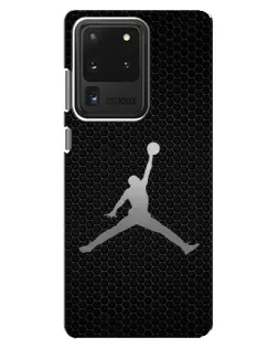 Чехол для Samsung Galaxy S20 Ultra с картинкой «Jordan Dark Carbon»