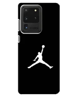 Чехол для Samsung Galaxy S20 Ultra с картинкой «Jordan Silhouette»