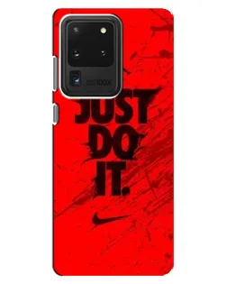 Чехол для Samsung Galaxy S20 Ultra с картинкой «Nike Just Do It»