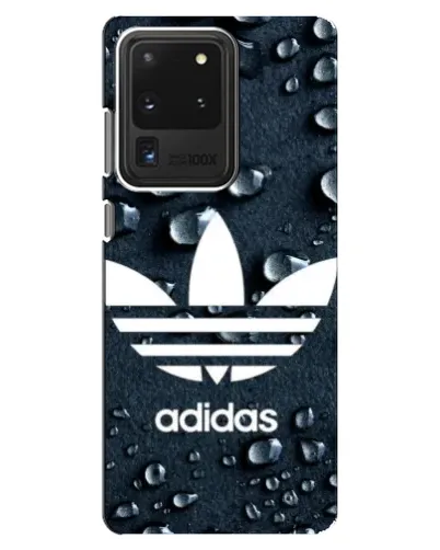 Чехол для Samsung Galaxy S20 Ultra с картинкой «Adidas Trefoil Blue»