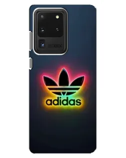 Чехол для Samsung Galaxy S20 Ultra с картинкой «Неоновый Adidas» Чехол для Samsung Galaxy S20 Ultra с картинкой «Неоновый Adidas»