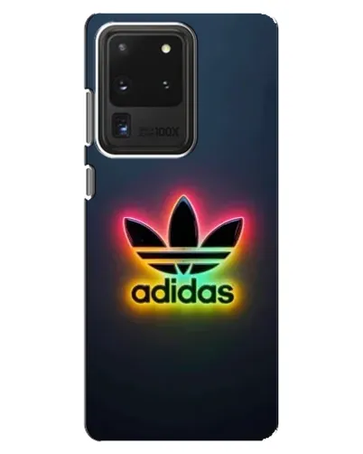 Чехол для Samsung Galaxy S20 Ultra с картинкой «Неоновый Adidas»