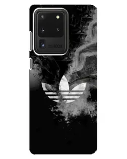 Чехол для Samsung Galaxy S20 Ultra с картинкой «Абстрактный дым Adidas» Чехол для Samsung Galaxy S20 Ultra с картинкой «Абстрактный дым Adidas»