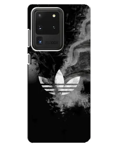 Чехол для Samsung Galaxy S20 Ultra с картинкой «Абстрактный дым Adidas»
