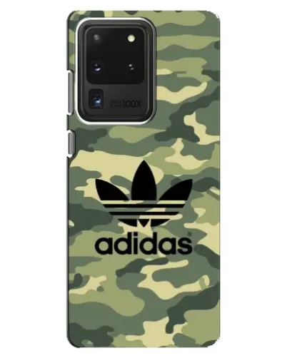 Чехол для Samsung Galaxy S20 Ultra с картинкой «Милитари стиль Adidas»